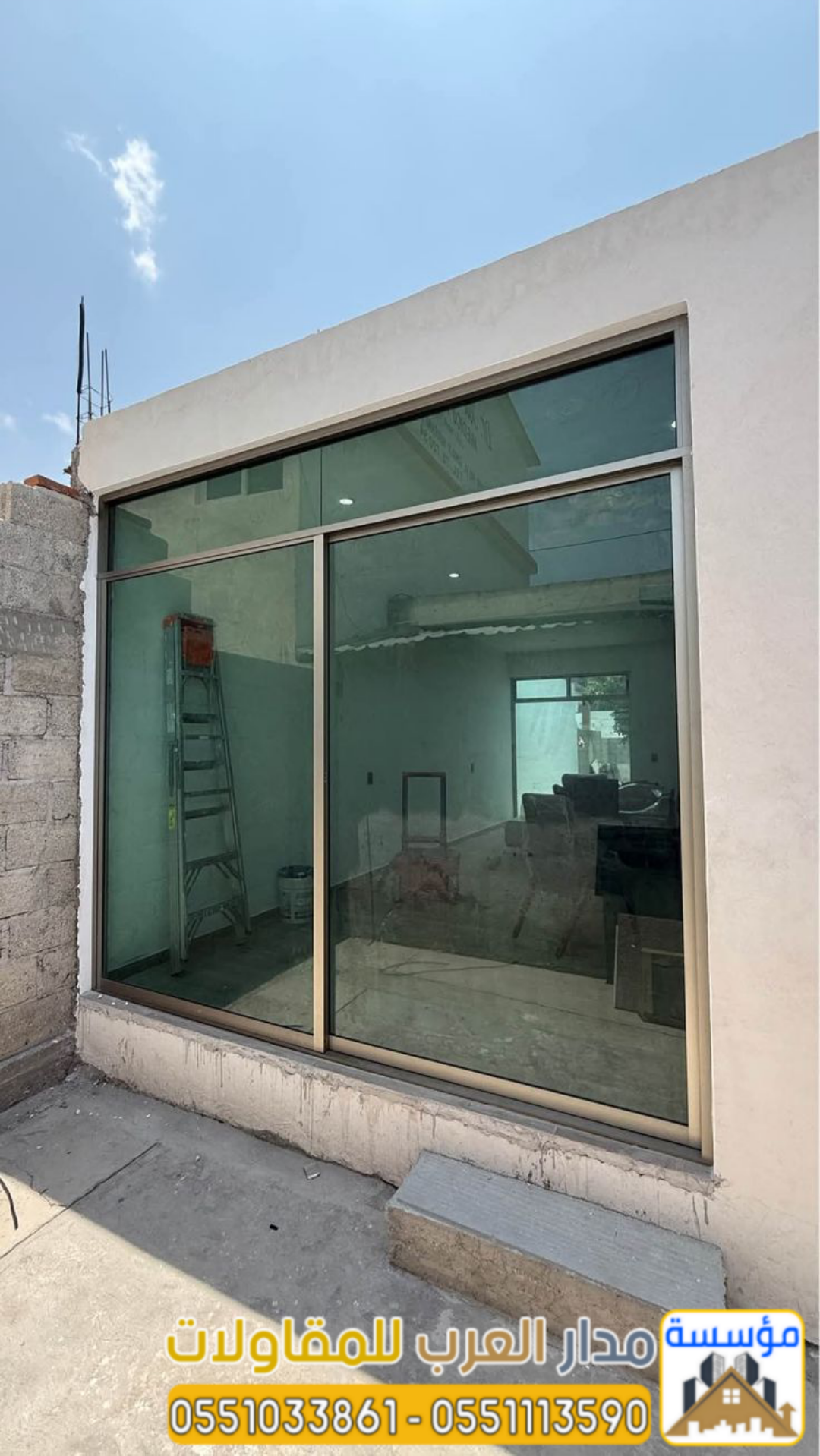 تصميم وتنفيذ غرف وملاحق اسمنت بورد خارجية في الرياض 0551033861