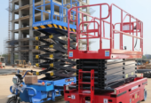 تأجير سيزر لفت في جدة // رافعات مقصية 16متر // دعم فني متكامل وأسطول آليات رفع حديثة — tajalmamlka.com