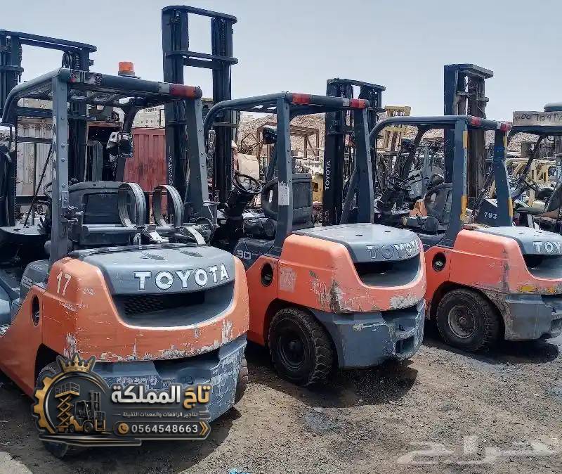 ⚡ تأجير رافعات شوكية ( فوركلفت ) للإيجار في القطيف | 20طن 25طن 30طن | tajalmamlka.com