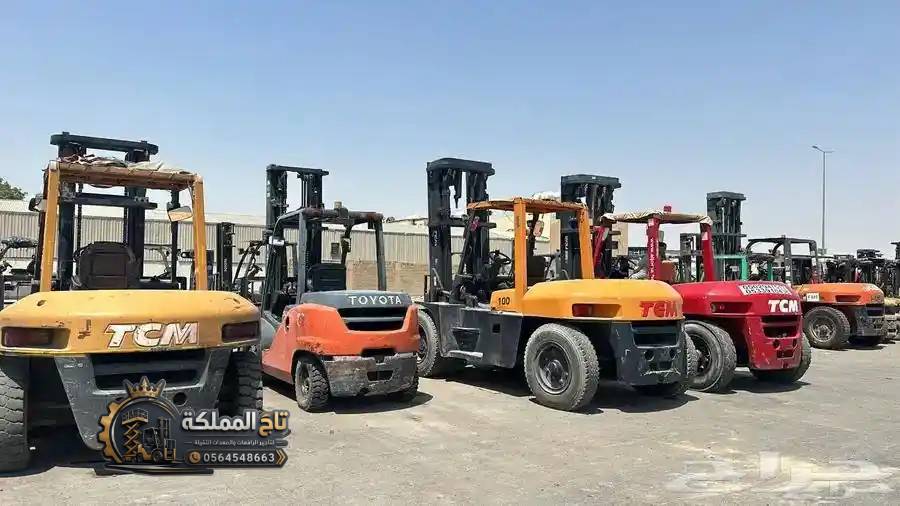 ⚡ تأجير رافعات شوكية ( فوركلفت ) للإيجار في القطيف | 20طن 25طن 30طن | tajalmamlka.com