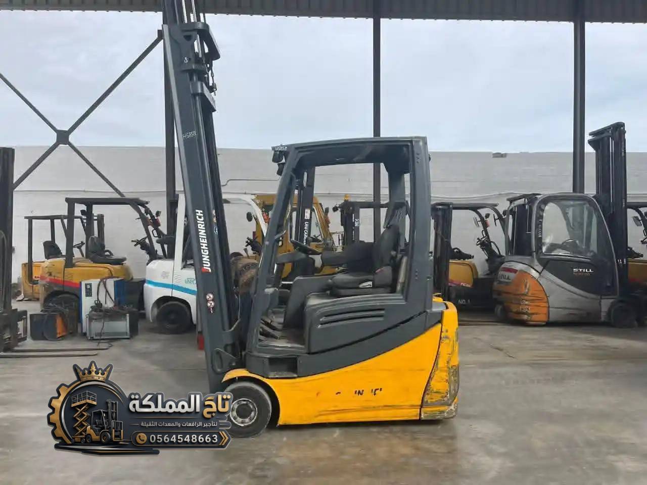 فوركلفت للإيجار في الدمام – معدات ثقيلة حديثة تأمين
