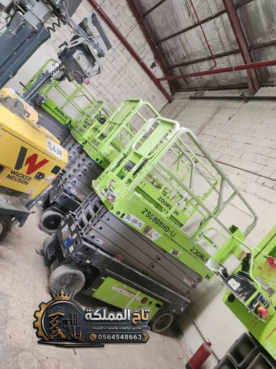 Scissor lift for rent in Jeddah – 2026
