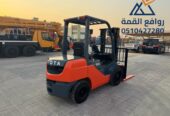 تأجير رافعات شوكية الرياض || فوركلفت للإيجار بالرياض – 1.5طن حتى 20طن – 2026 – ديزل بنزين — روافع القمة ت: 0510427280
