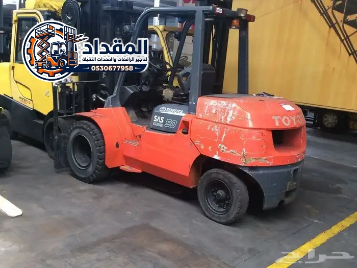 تأجير | رافعات شوكية للإيجار في الدمام وجدة | Toyota & Caterpiller & Komatsu | 2026-2027