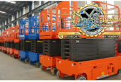 تاجير سيزر لفت في جدة # scissor lift rental in jaddah # Vision 2030 # رافعات مقصية كهربائية ديزل في جدة