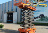 تاجير سيزر لفت في جدة # scissor lift rental in jaddah # Vision 2030 # رافعات مقصية كهربائية ديزل في جدة