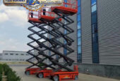 سيزر لفت للايجار في جدة | تاجير سيزر لفت في جدة | scissor lift rental in jaddah