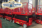 تاجير سيزرلفت في جدة | رافعات مقصية للايجار في جدة | Scissorlift rental | 6–18 Meters |