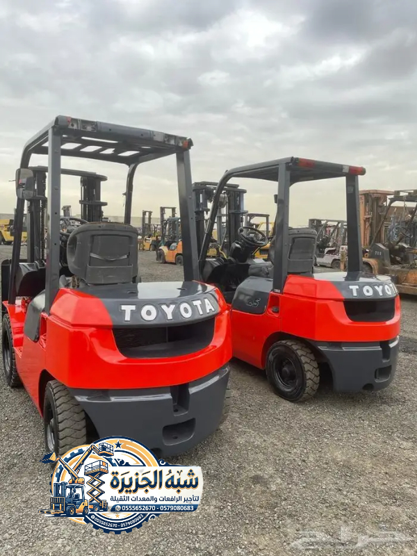 فوركلفت للايجار في جدة | رافعات شوكية للايجار | Forklift rental | 1.5–20 Ton |