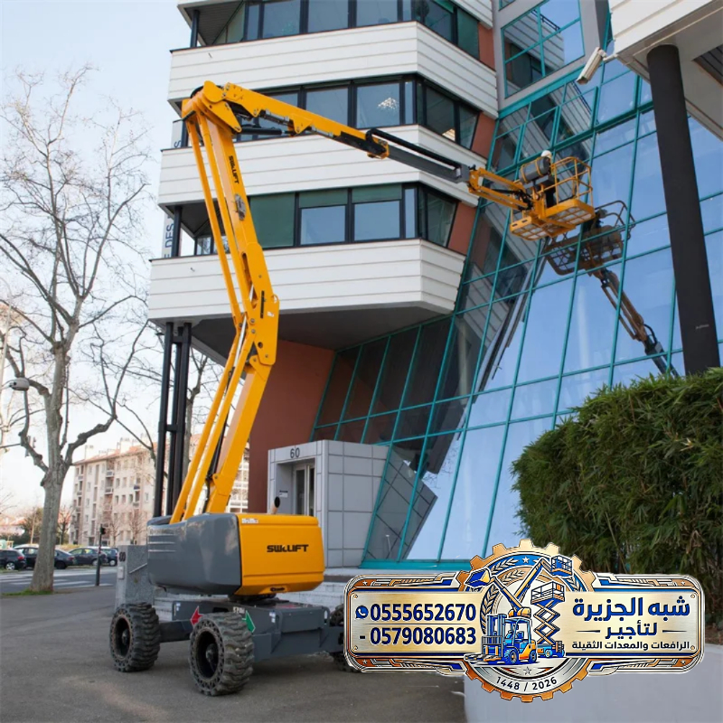 تاجير مان لفت في جدة # مان لفت للايجار في جدة # رافعات ذراعيه ديزل في جدة
