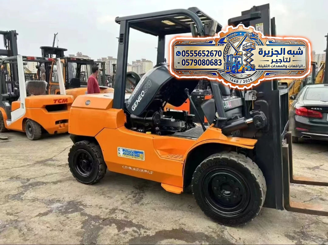 فوركلفت للايجار في جدة | تاجير فوركلفت في جدة | رافعات شوكية ديزل للايجار في جدة