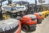 فوركلفت للايجار في الدمام # رافعات شوكية ديزل جديد حديث في الدمام