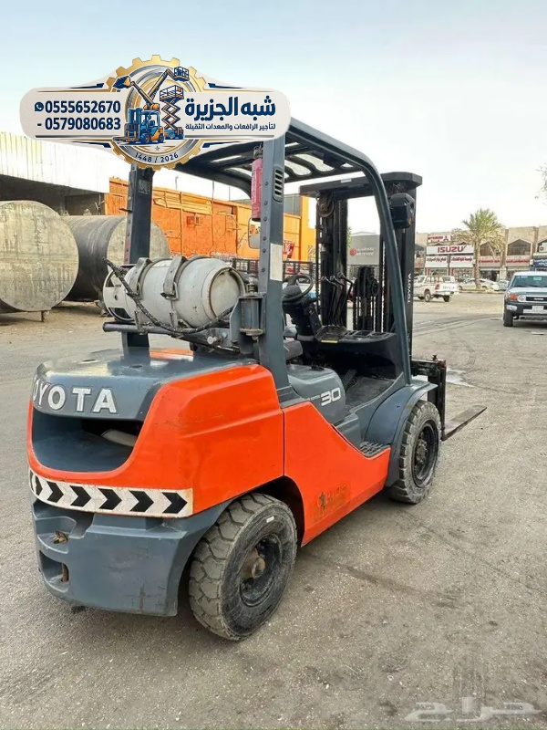 تاجير فوركلفت في جدة | فوركلفت للايجار في جدة | رافعات شوكية ديزل للايجار في جدة