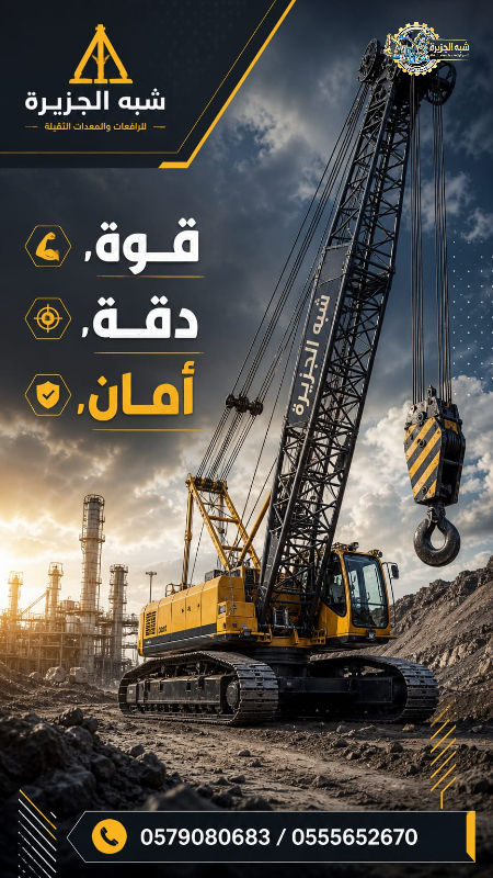 كرين جديد للايجار في جدة ☆ تاجير كرين في جدة _ 2026-2027