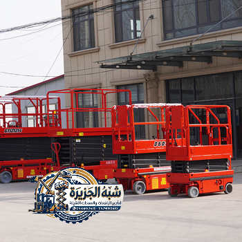 سيزرلفت للايجار في جدة || رافعات مقصية للايجار #جدة || 8-10-12-14-16-18 Meters || مؤسسة شبه الجزيرة