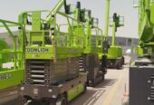 سيزرلفت للايجار مانلفت للايجار scissor lift manlift rental