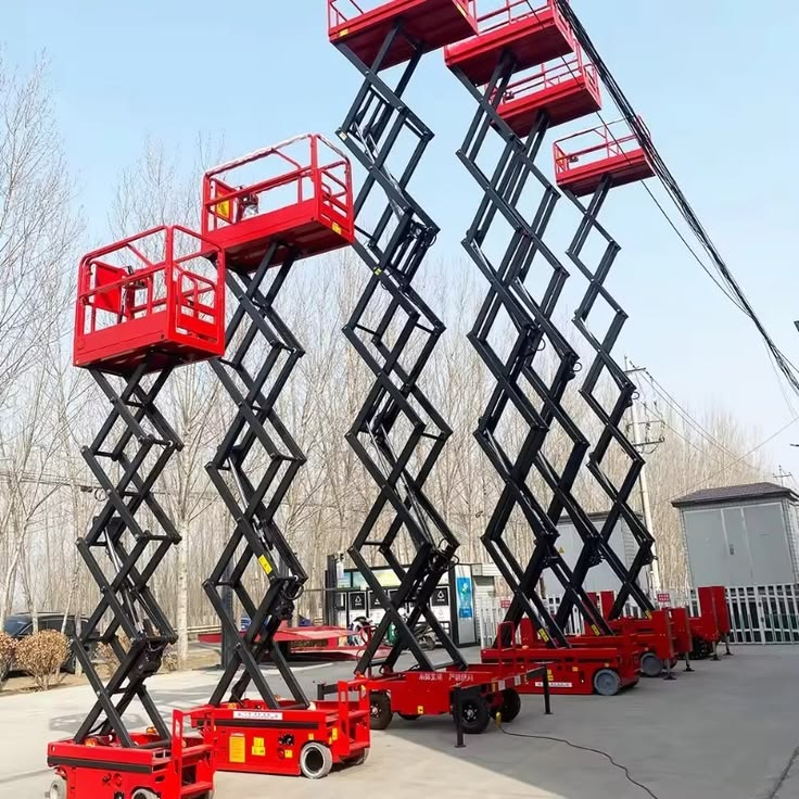 سيزرلفت للايجار في جده# مان لفت للايجار #Scissor lifts for rent in Jeddah