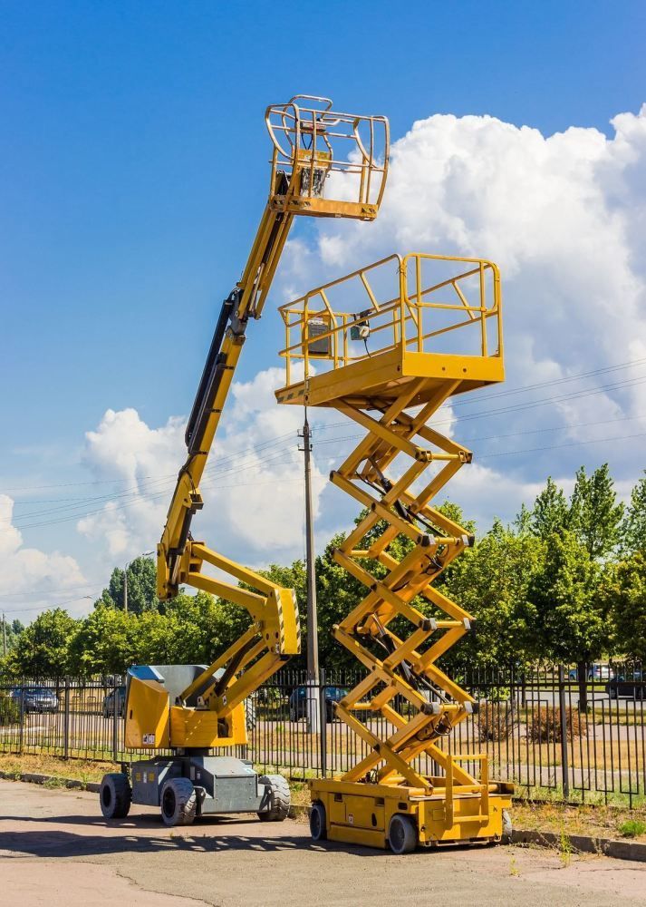 سيزرلفت للايجار في جده# مان لفت للايجار #Scissor lifts for rent in Jeddah
