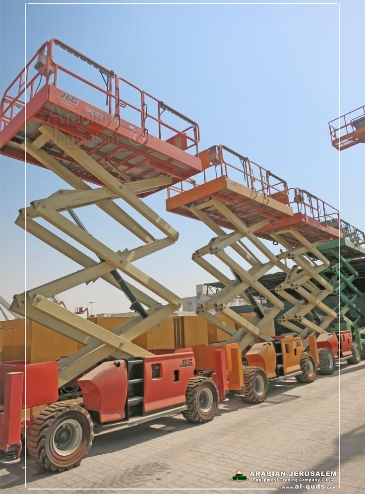 سيزرلفت للايجار في جده# مان لفت للايجار #Scissor lifts for rent in Jeddah