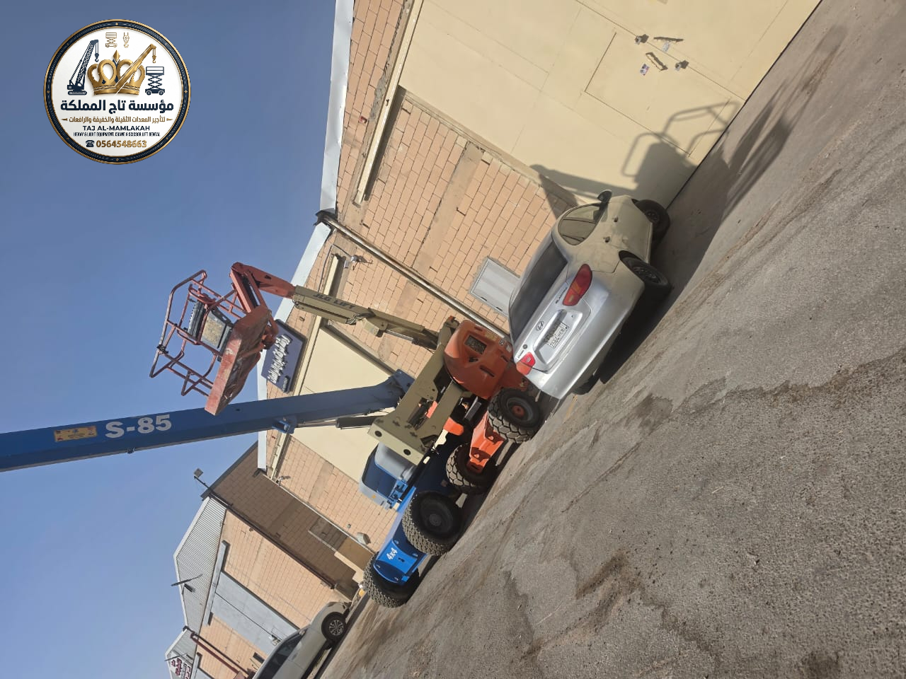 فوركلفت للإيجار في الرياض — تأجير رافعات شوكية ديزل 3طن 5طن 7طن 10طن 16طن 20طن 25طن 30طن