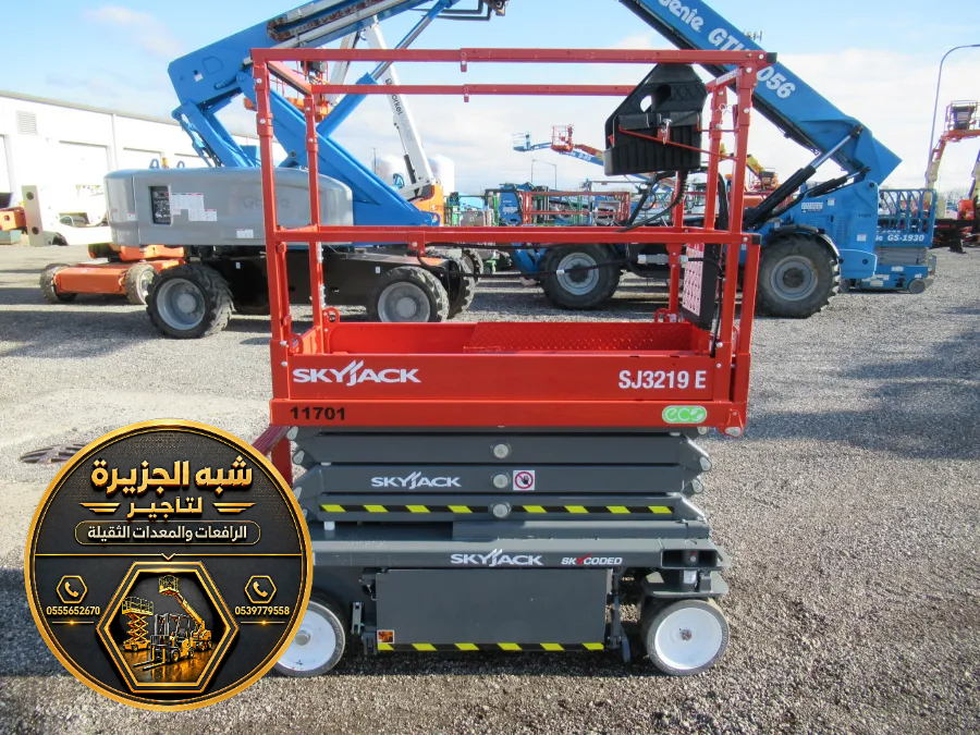 سيزر لفت للايجار في الدمام | تاجير سيزر لفت في الدمام | رافعات مقصية جديدة حديثة