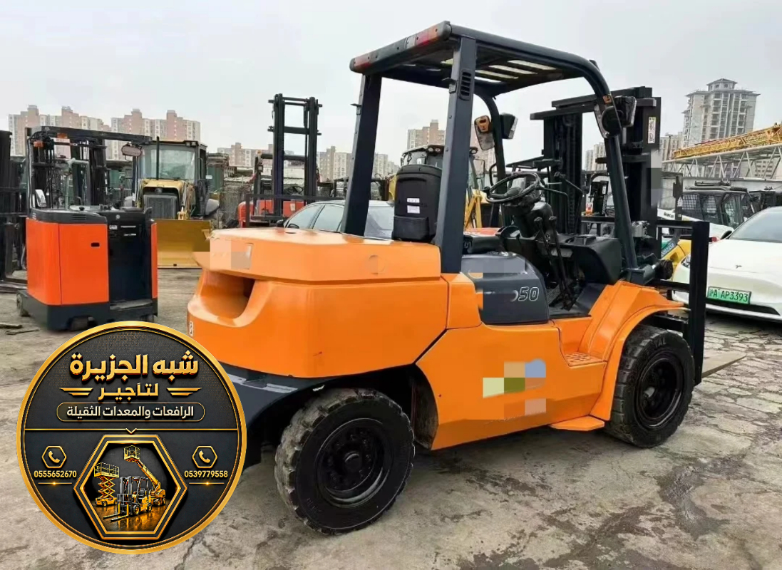 فوركلفت للايجار في الدمام | نوفر لك خدمة رافعة شوكية ديزل للايجار في الدمام