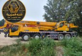 كرين للايجار في جدة | رفع مواد البناء الثقيلة