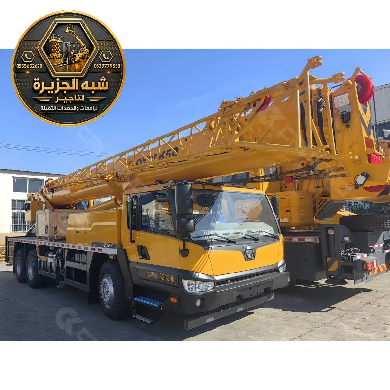كرين للايجار في جدة | رفع مواد البناء الثقيلة