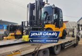 فوركلفت للايجار جدة | رافعة شوكية Forklift ديزل وكهرباء وغاز LPG حمولة 1.5 طن 3 طن 5 طن 7 طن 10 طن 15 طن
