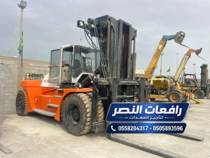 فوركلفت للإيجار في الدمام | رافعة شوكية للايجار | 2026 — رافعات النصر