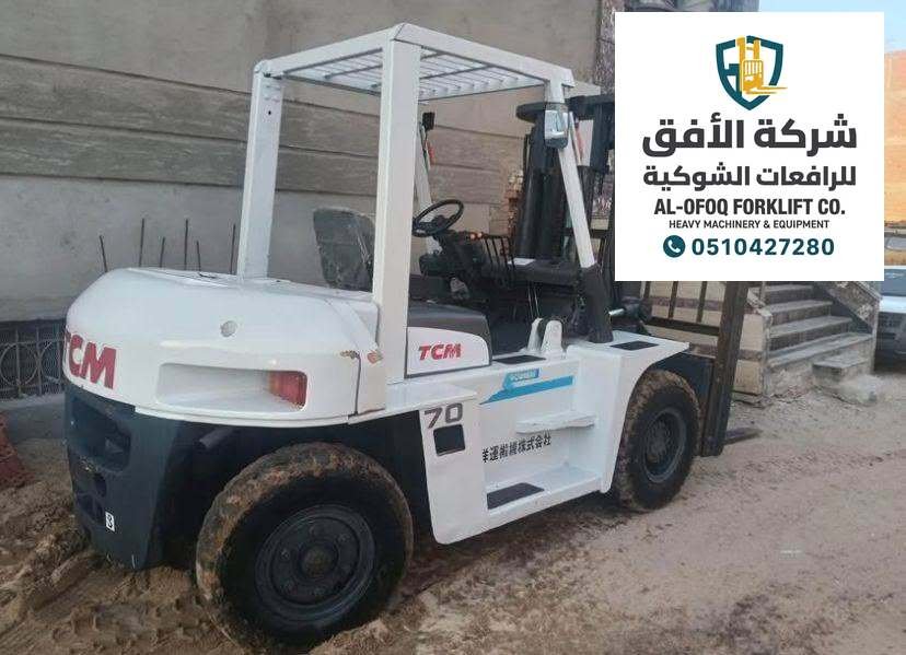 تأجير رافعات شوكية | فوركلفت تويوتا 5 طن و 10 طن