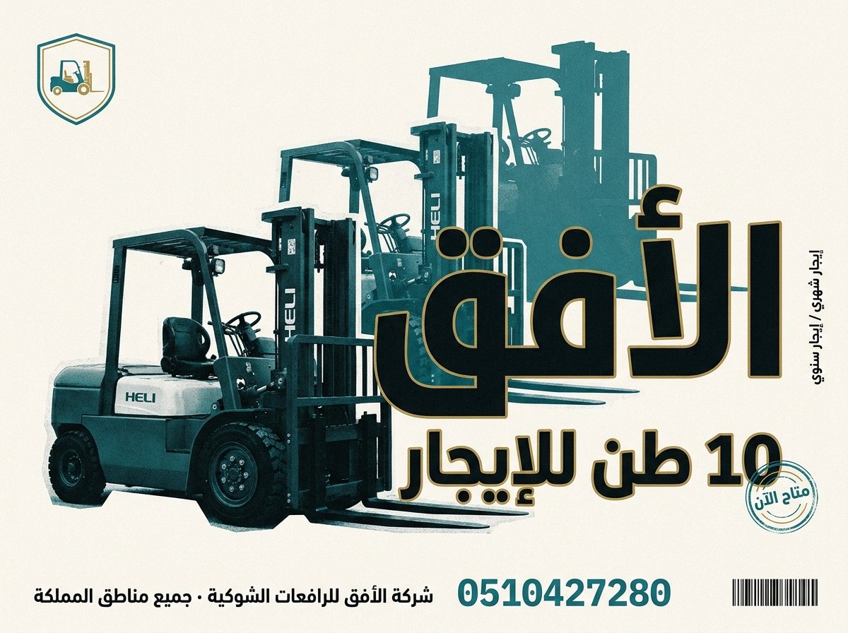 تأجير فوركلفت الدمام | توصيل خلال 4 ساعات